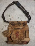 Vintage Leather Tool Belt Construction Artwork Art Hippie Victor S. Fixed Price $100.00.