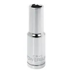 Powerbuilt 1/2 Inch Drive X 12mm Metric Deep Socket, 6 Point, 12mm, Silver. Fixed Price $20.99.