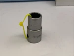 Wright 4116k, 1/2in. 1/2 Drive 12pt Socket - Yellow Tag. Fixed Price $2.75.