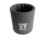Sunex 227zm 27mm 1/2" Drive 12 Point Shallow Impact Socket Metric Tools 12pt New. Fixed Price $13.35.