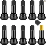 10 Pcs Snap-in Tire Valve Stems, Tr413 Rubber Tubeless Stems - Fits. Fixed Price $12.99.
