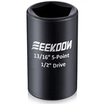 Feekoon Penta Socket With 1/2" Drive And 13/16" 5 Point Utility,. Fixed Price $19.44.