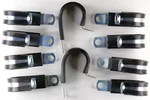 Umpco Tube Clamps S325g14 7/8" Plated Steel Cable Clamp, 1/2" Wide - Lot Of 100. Fixed Price $59.99.