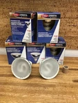 Lot Of 7 Cxl 23w Display Flood Light Bulbs Flat Par 38 Pf382330k 4.8" Free Sh. Fixed Price $35.00.