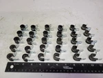 Qty. 30 Umpco S325g6 3/8" Rubber Cushioned Plated Steel Cable Clamp Ref. #. Fixed Price $20.00.