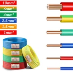 Pvc Electrical Wire Cable 1mm 1.5mm - 10mm Bv Single Core Copper Hard. Fixed Price $20.30.