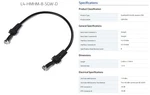 Commscope L4-hmhm-8-sgw-d D-class Ldf4-50a Sureflex Jumper 4.3-10 Male, 8 Ft. Fixed Price $136.28.