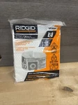 Ridgid 23738 Vf3501 Wet Dry Vac High-efficiency Dust Bags (2 Bags) New. Fixed Price $16.95.