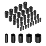 Uxcell 50pcs Round Rubber End Caps 1/8" 3/16" 1/4" 5/16" 3/8", Black. Fixed Price $12.17.