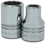 1/2" Drive Shallow 12 Point Sockets, Sae, High Polished Chrome Finish, Williams. Fixed Price $13.94.