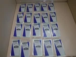 ( Lot Of 20 ) Radnor Safety Plate 2" X 4-1/4" 100% Polycarbonate 64005012. Fixed Price $12.98.