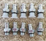 Qty 10 Parker Pd361 Test Port Quick Coupling Nipple Male Diagnostic 9/16-18. Fixed Price $89.95.