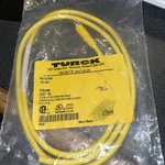 Turck Pkg 3m-1 U2517-55 M8 3 Pin Female Cordset New (5). Fixed Price $9.00.