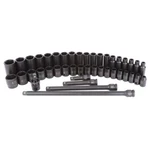 Sunex 1/2" Drive Master Impact Socket Set, Metric, Standard/deep, 43 Pieces. Fixed Price $218.18.