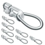 8pack L Track Double Stud Tie Down Fitting With Pear Link L-track 8dp Silver. Fixed Price $37.58.