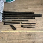 Snap-on? Bar Type Puller Set Center Screw Bolts Adapters For 50 Ton Hydraulic. Fixed Price $500.00.