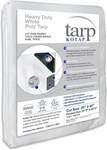 Heavy-duty 25x40 Ft Waterproof Tarp - 8-mil Multi-use Protection, White. Fixed Price $246.99.