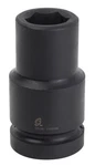Impact Socket Deep Well 22mm Size Chromoly Black 1 In. Drive Each. Fixed Price $24.99.