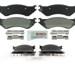 Bosch Be1096h Be965h Blue Semi-metallic Brake Pads Kit Front Rear. Fixed Price $97.23.
