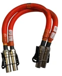 Amphenol High Voltage Orange Cable Assembly 840-109643-020. Fixed Price $96.00.