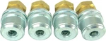4 (four) H-5265 Standard Bore Grip Lock On Air Chuck 0-300 Psi 1/4" Npt. Fixed Price $58.46.