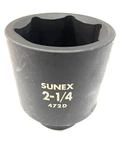 Sunex 472d 2-1/4" 3/4" Drive 6 Point Deep Impact Socket Standard Tools 6pt Sae. Fixed Price $53.95.