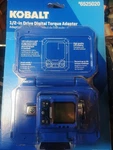 Kobalt 6525020 1/2" Drive Digital Torque Adapter. Fixed Price $54.49.