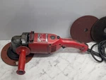 Vintage Milwaukee 5455 Heavy Duty Polisher / Grinder 7" 120v 1750 Rpm. Fixed Price $110.00.