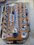 Gearwrench 32 Socket Set 3/8 Inch Drive 6 Point 12 Standard Metric Chrome. Fixed Price $49.95.