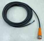 Ifm Electronic Right Angle Female 4 Way M12 Underminated Sensor Actuator Cable. Fixed Price $51.15.