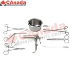 Set Of 8 Pieces Instrument For Iud Insertion And Removal. Fixed Price $99.99.