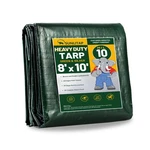 Sunlitap 10 Mil Heavy Duty Waterproof Tarp, 8x10 Ft, Premium Polyethylene. Fixed Price $25.48.