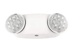Medinah Power Led Emergency Light 2 Round Lamps 90 Min Backup Damp Rated White. Fixed Price $8.49.