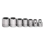 Wsbd-7rc Williams Socket Set, 7 Pieces, 3/8 Inch Drive, Shallow, 8 Point. Fixed Price $72.37.