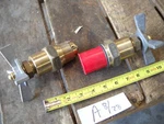 2 Hydraulic Shut Off Valves New. Fixed Price $40.00.