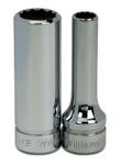 1/4"12pt Deep 3/8"drive Supertorque High Polished Chrome Usa Socket Bd-1208. Fixed Price $7.00.