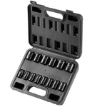 Impact Sockets Set 14pcs 6-point 3/8in Drive Bit Tool Kit Case 7 To 20 Mm Metric. Fixed Price $23.74.
