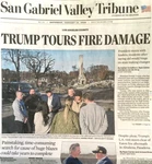 San Gabriel Valley Tribune Jan. 25, 2025 California Fire Worst Ever Palisades. Fixed Price $13.59.