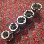 Vintage Blackhawk Tools Double Square Socket Set 3/8 Drive 8pt Usa Nos Mint. Fixed Price $49.99.