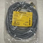 Turck Rk 4.5t-5-rs 4.5t Cordset, M12 Male To Female, Gray, 5 Cond., Meters. Fixed Price $29.99.