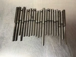 Kwik Way Valve Seat Grinder Pilots / Guides Lot Of 22. Fixed Price $225.00.