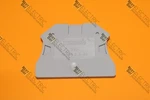 Phoenix Contact, Typ D-ut 2,5-10, 3047028, Terminal End Plate Gray Cover Block. Fixed Price $1.00.