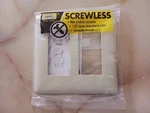 Hubbell Screwless Snap On Wallplate Wall Plate 2 Gang Ivory Nps262i Tradeselect. Fixed Price $8.49.