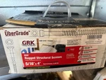 Grk Fasteners Rss Structural Screws 5/16" X 4" Bergrade Star Steel 400ct #10225. Fixed Price $99.99.