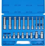 Neiko 10057a Xzn Triple Square Bit Set, 20-piece Spline Socket One Size. Fixed Price $78.99.
