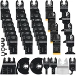 Oscillating Saw Blades 40 Pcs Multitool Kit Wood Metal Plastic. Fixed Price $49.68.