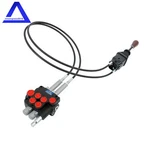 2 Spool Remote Control Valve Kit 80lpm/ 21gpm + Joystick Cable 25mpa. Fixed Price $185.79.
