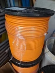 Amphenol Series 8 Trishield Coax Cable Pe Orange 1000 Ft Outdoor Burial Reel. Fixed Price $119.00.