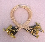 (17) New Harbour Industries Sma(m) Right-angle Rg316 Rf Coaxial Cables 20-inch. Fixed Price $89.95.