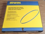 New Irwin Blades 5 To 8 Tpi, 11' 6" Long X 1-1/4" Wide 0.042" Thick Free Ship. Fixed Price $49.99.